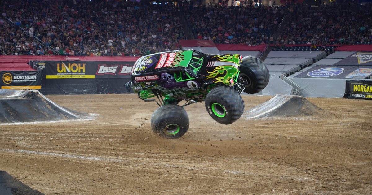 Monster Jam in Houston at NRG Stadium