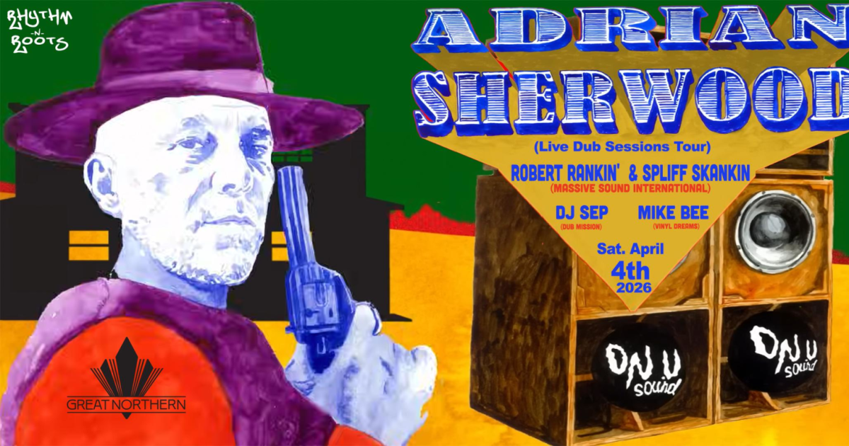 Adrian Sherwood (LIVE) in San Francisco at The Great Northern
