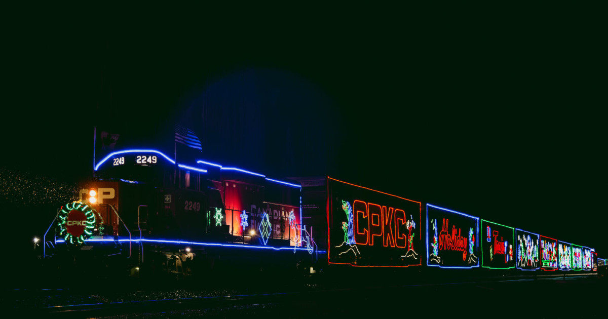 CKPC Holiday Train - Agassiz in Vancouver at Agassiz