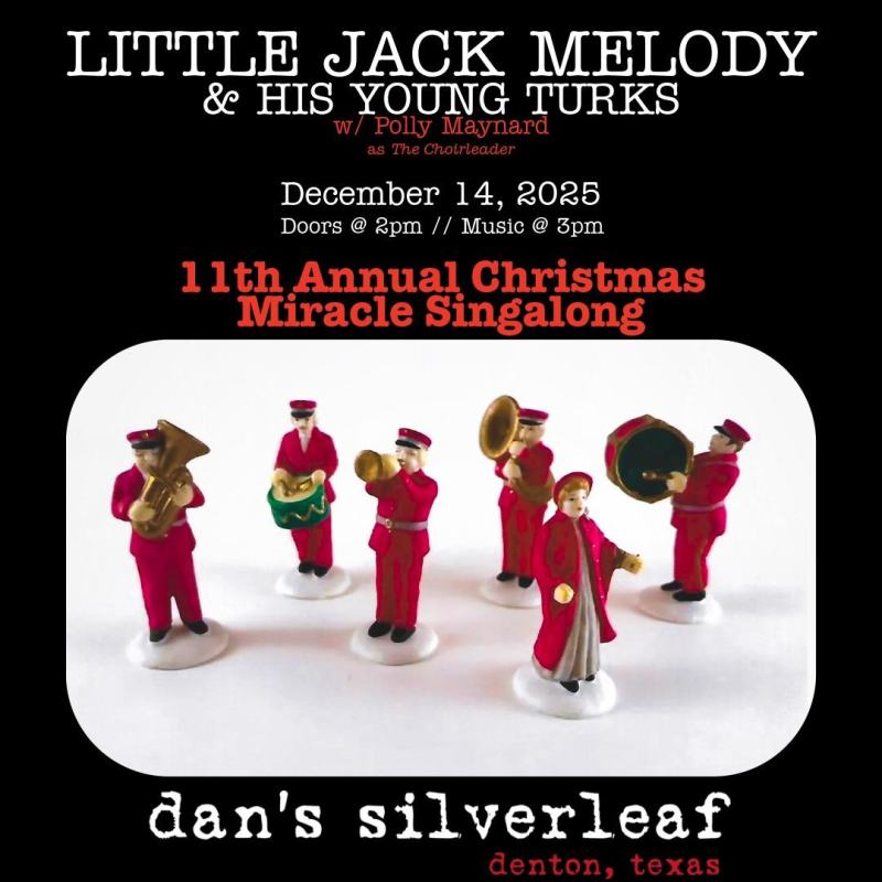 Little Jack Melody & His Young Turks with Polly Maynard - 11th Annual Christmas Miracle Singalong