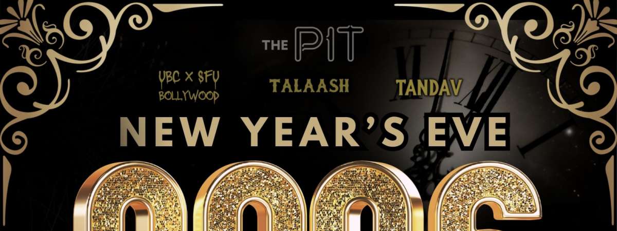 Bollywood New Year’S Eve 2026 At The Ubc Pit