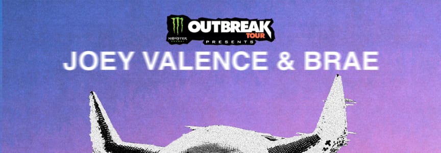 Monster Energy Outbreak Presents: Joey Valence & Brae, Joshua Raw at Brooklyn Bowl Nashville in Nashville, TN