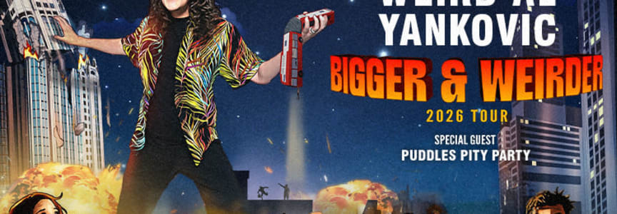 Weird Al” Yankovic: Bigger & Weirder 2026 Tour