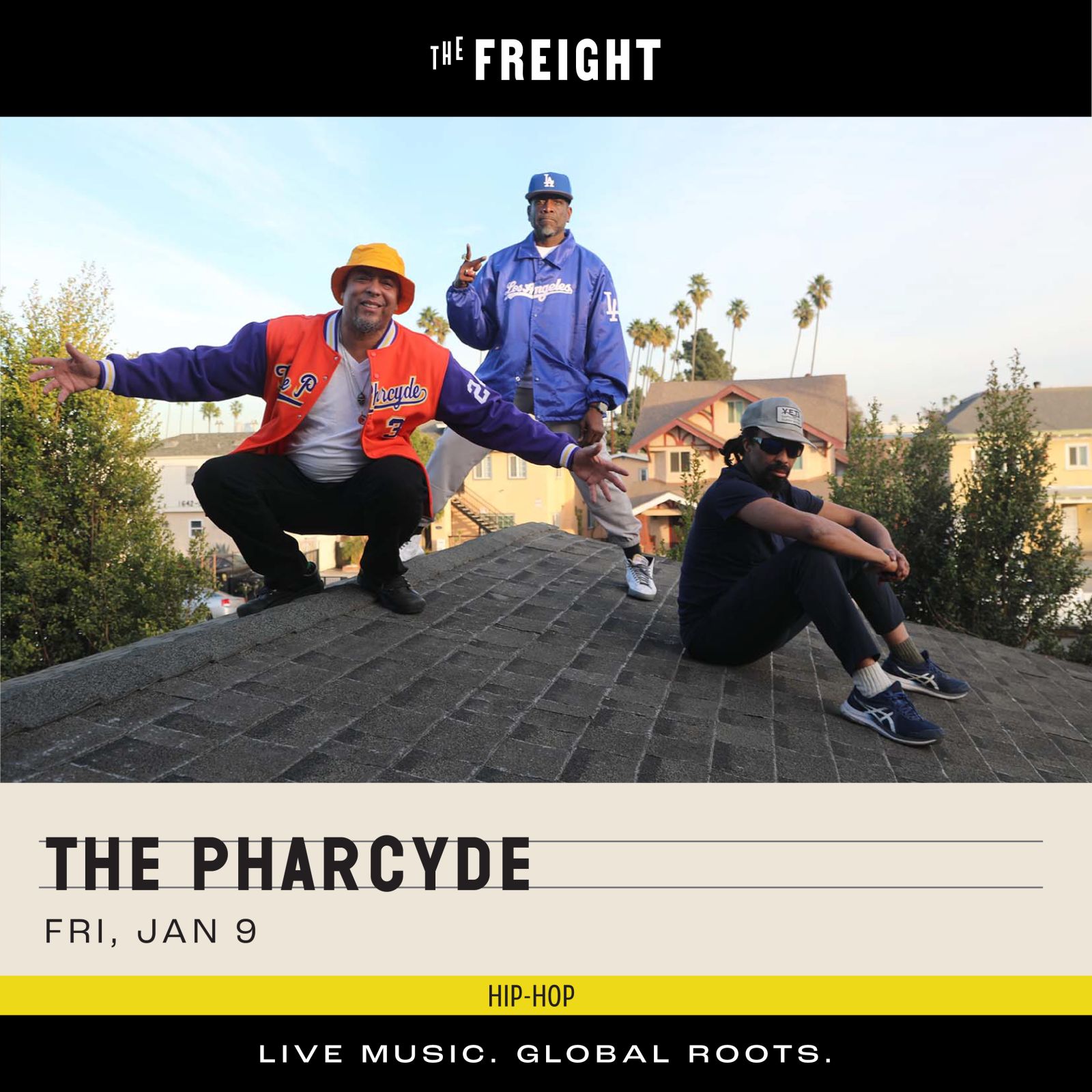 The Pharcyde in Berkeley at The Freight