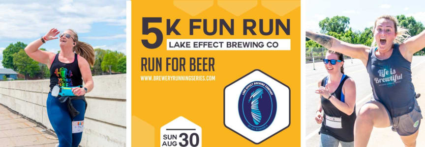 5k Fun Run x Lake Effect Brewing Company | 2026 IL Brewery Running Series