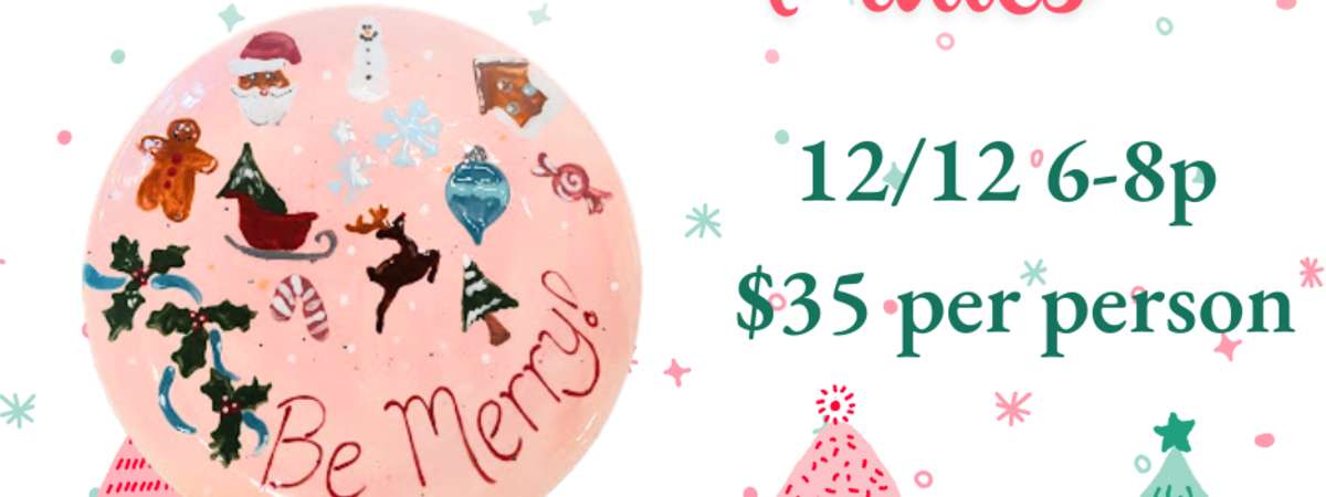 Family Fun Night: Collage Plates Painting