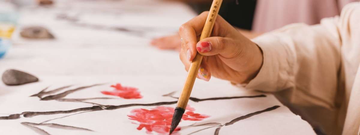 Chinese Brush Painting Demonstration