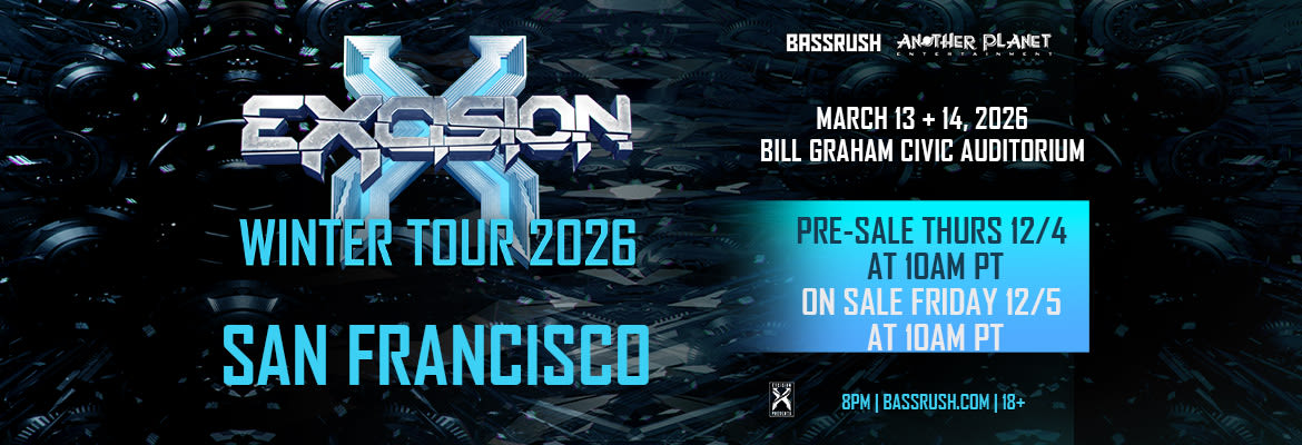 Excision in San Francisco at Bill Graham Civic Auditorium