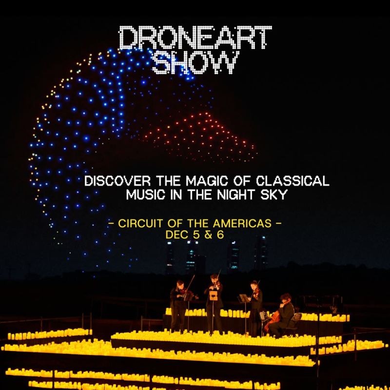 DroneArt Show Austin: Music That Lights Up The Night