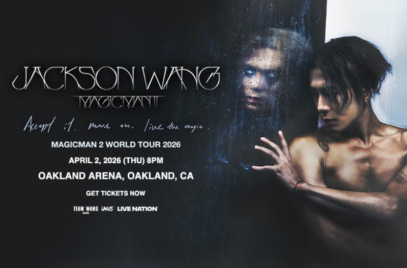 Jackson Wang in Oakland at Oakland Arena