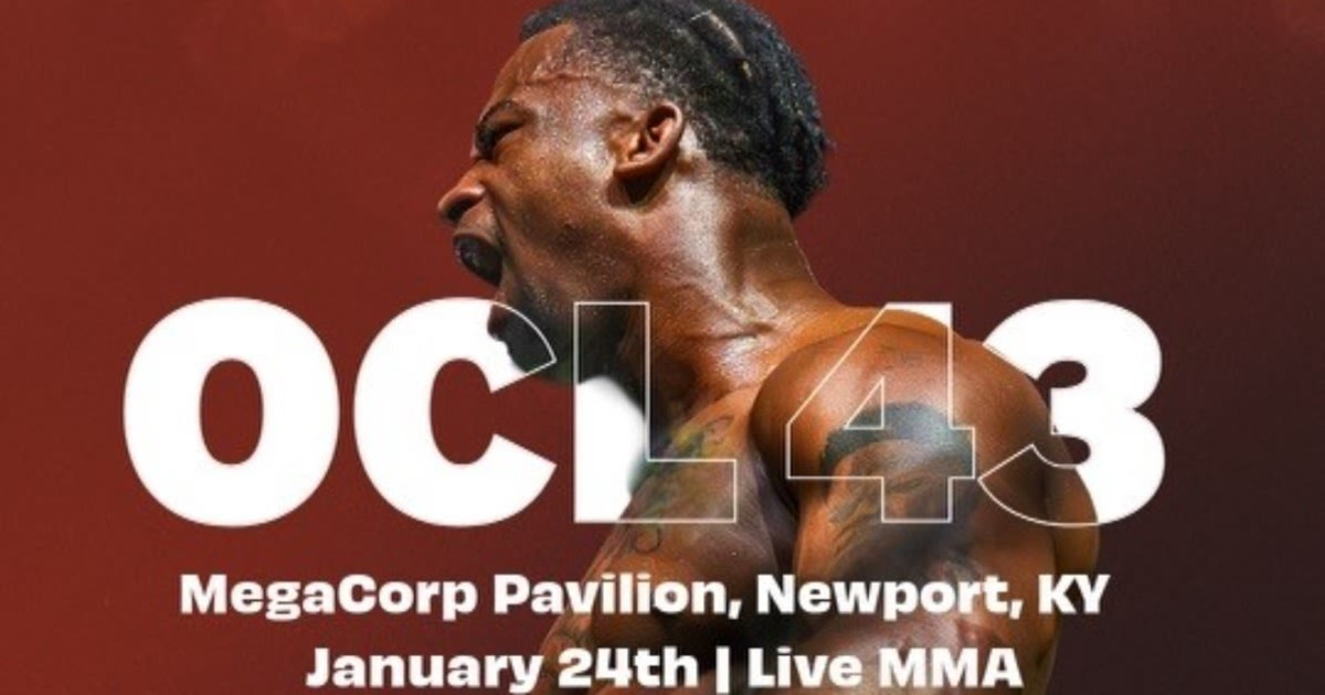 OCL 43 MMA Cage Fighting in Louisville at MegaCorp Pavilion
