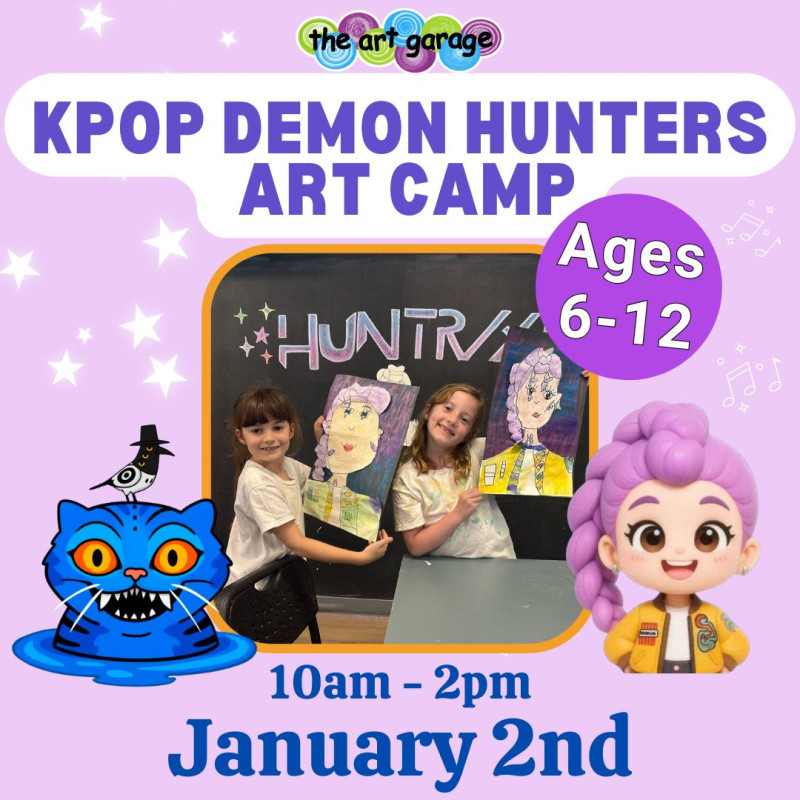K-Pop Demon Hunters Day Art Camp at Oak Hill