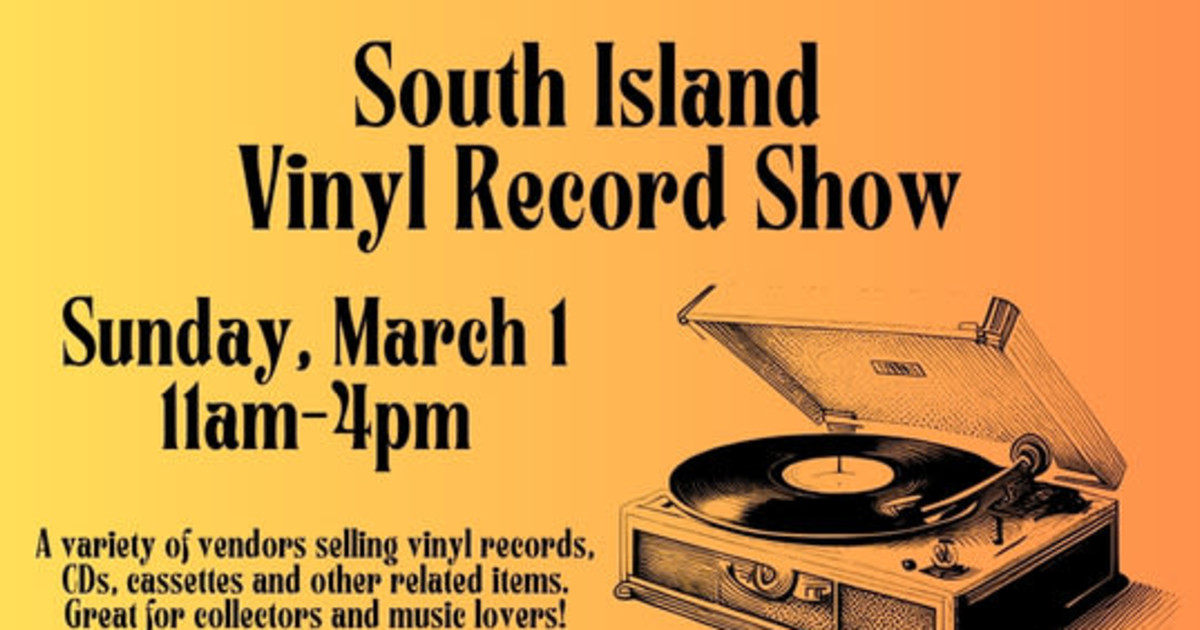 South Island Vinyl Record Show in Sydney at Mary Winspear Centre