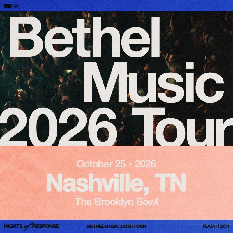 Bethel Music 2026 Tour