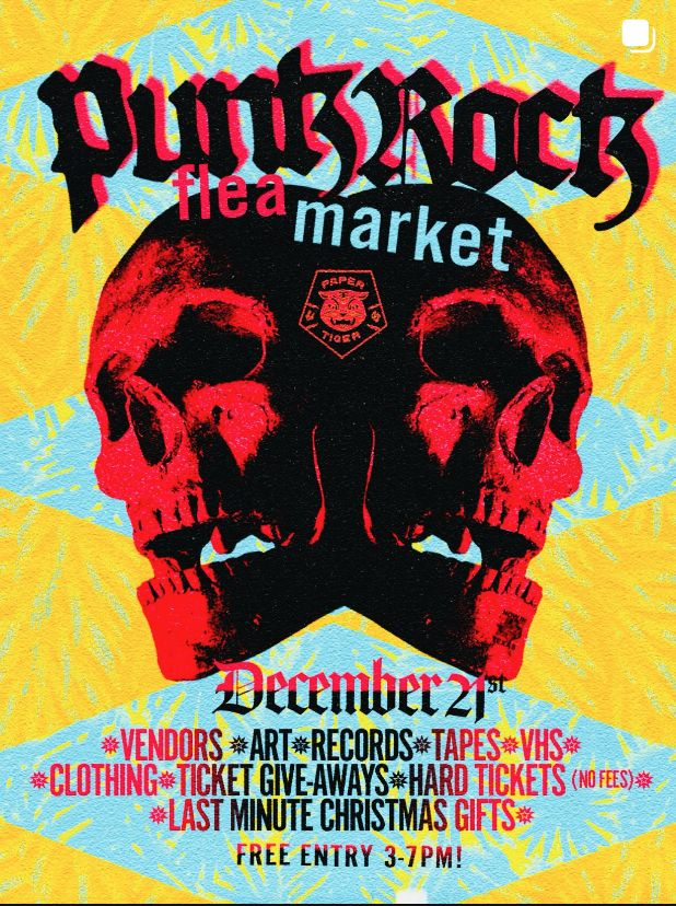 Punk Rock Flea Market in San Antonio at Paper Tiger