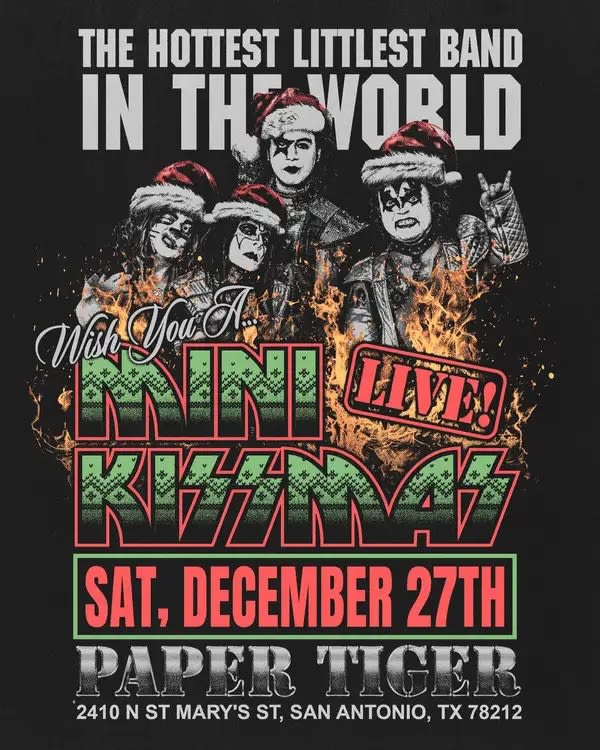 Mini Kiss Mas in San Antonio at Paper Tiger