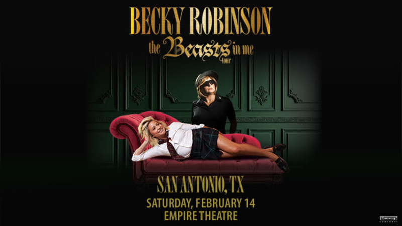 Becky Robinson in San Antonio at Charline McCombs Empire Theatre