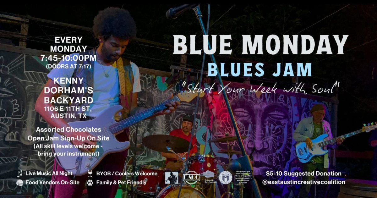 Blue Monday Blues Jam in Austin at King Bee