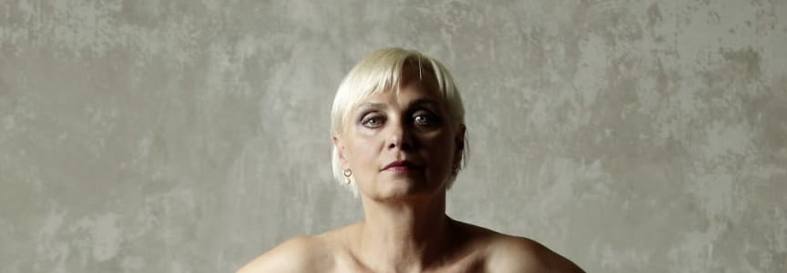 Anja Huwe with Georgi