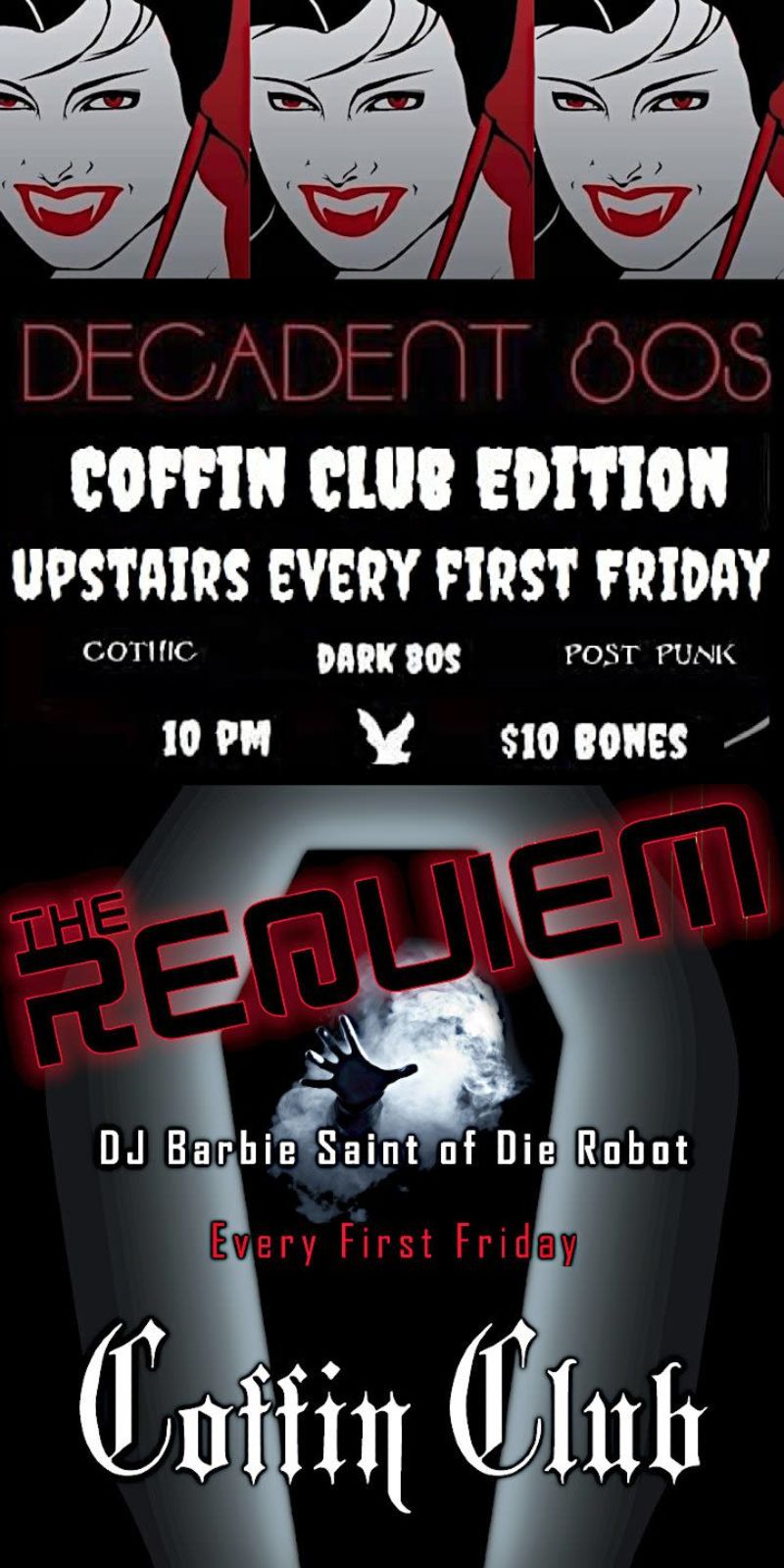 Decadent 80s, DJ Non, The Requiem, DJ Barbie Saint