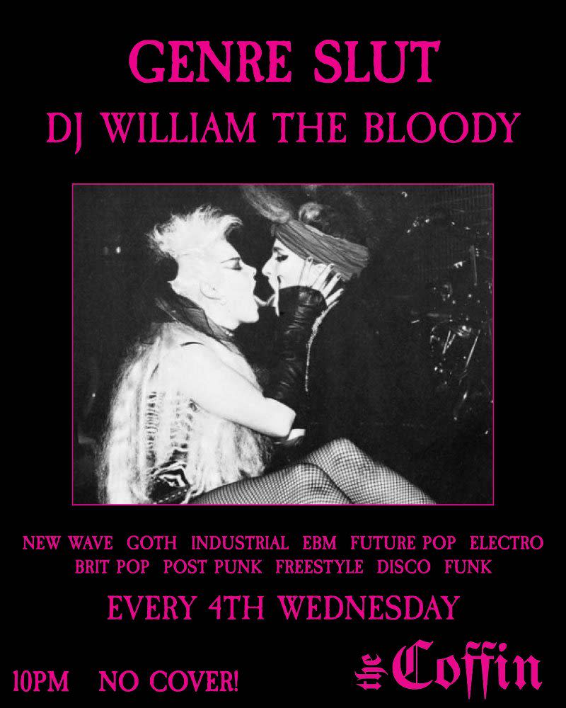 GENRE SLUT w/ DJ William the Bloody