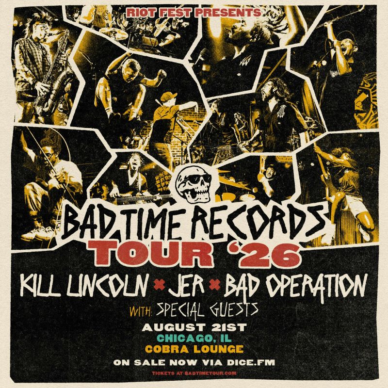 Bad Time Records Tour 2026: Kill Lincoln / Jer