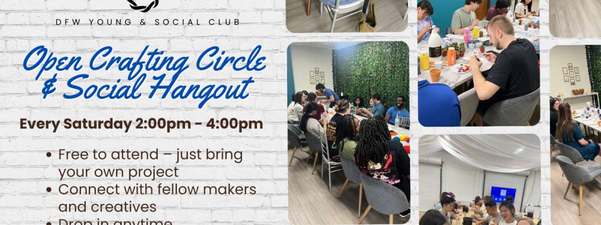 Open Crafting Circle & Social Hangout