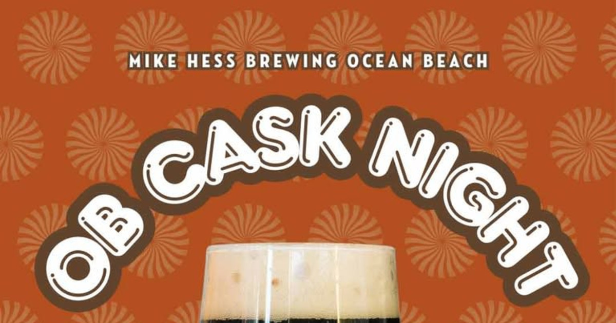 OB Cask Night at Mike Hess Brewing Ocean Beach