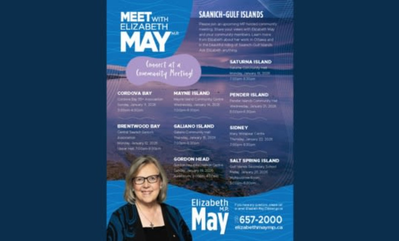 Elizabeth May MP Community Meeting