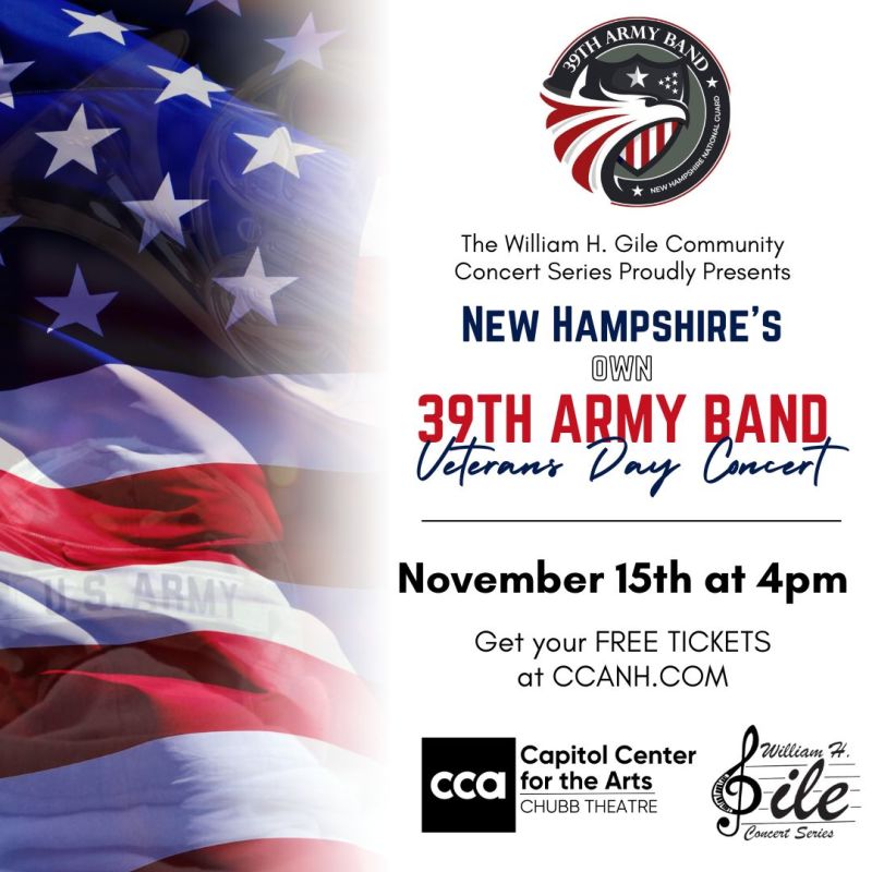 Gile Series: NH 39th Army Band Veterans Day Concert.