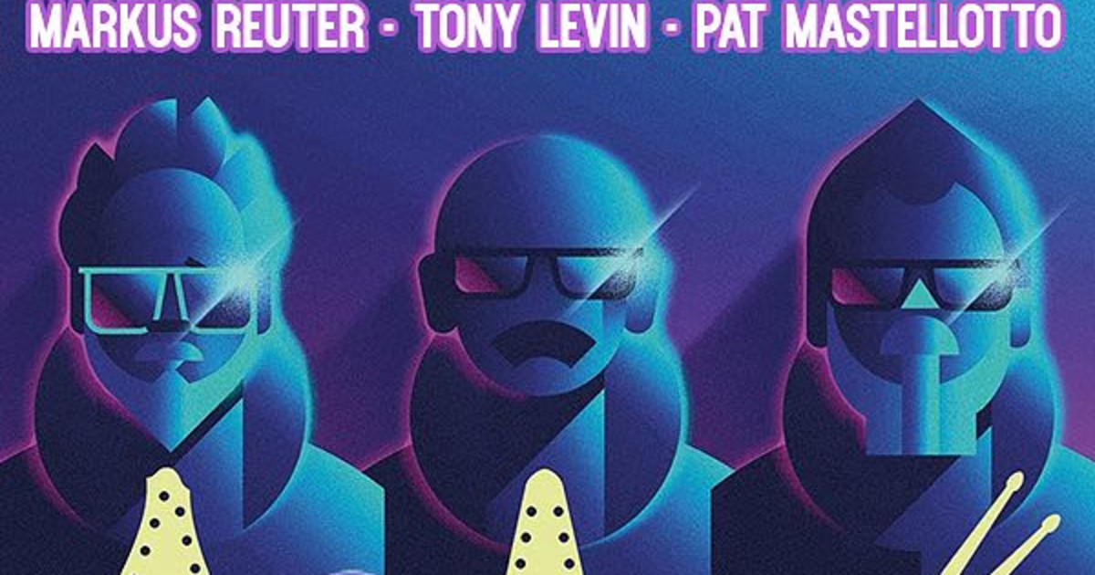 Meksus Ruter Stick Men: Tony Levin, Pat Mastelotto & Markus Reuter in Ardmore