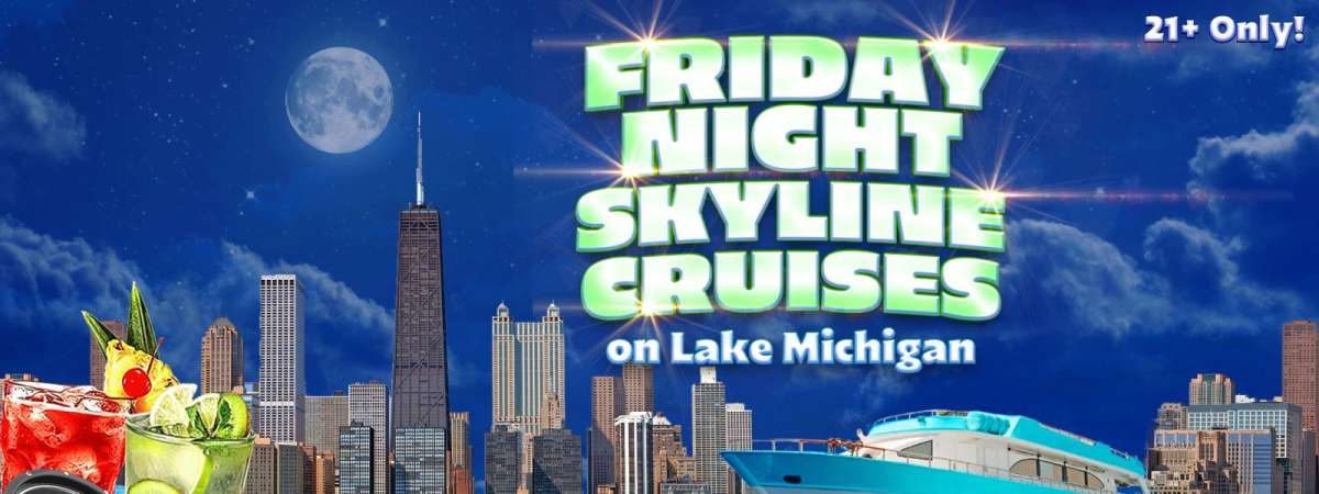 Friday Night Skyline Cruises on Lake Michigan(June 12th)