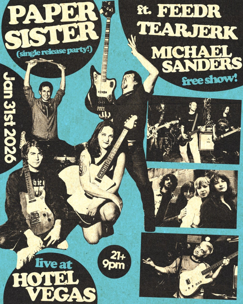 Paper Sister Single Release ft. Feedr, Tearjerk, Michael