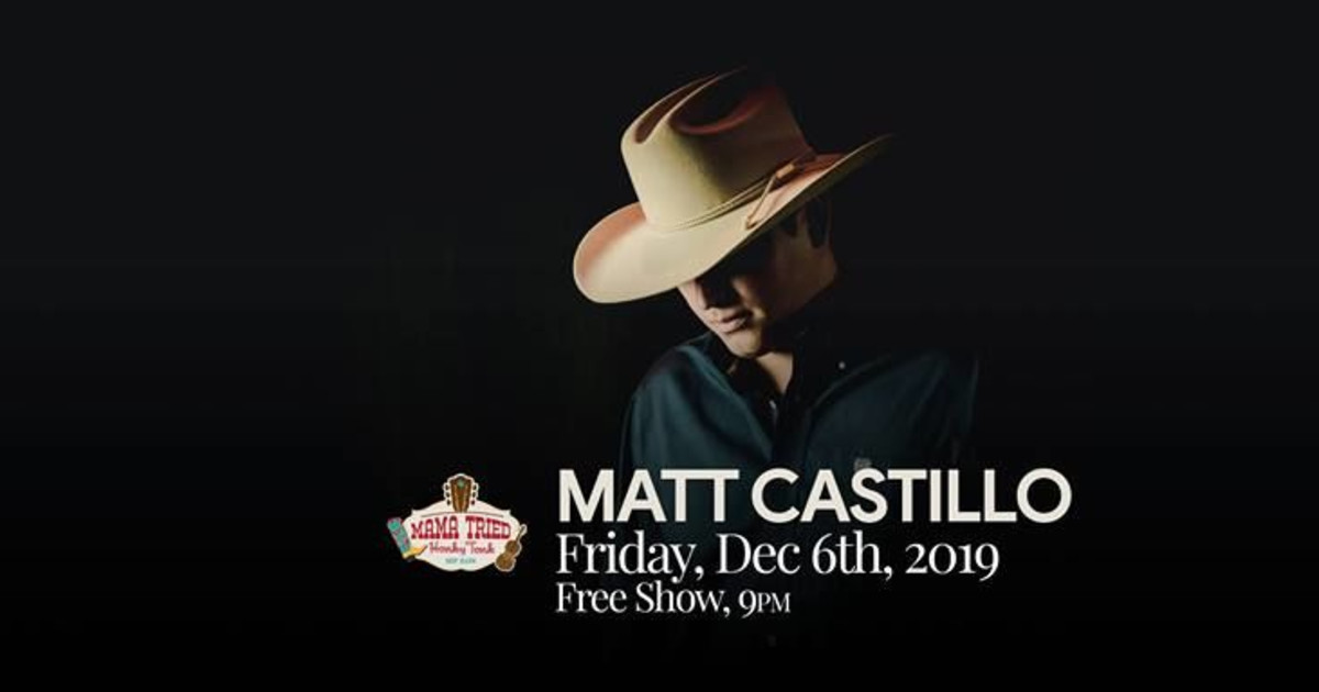 Mat Castillo Matt Castillo in Dallas at Mama Tried Honky Tonk (CLOSED)