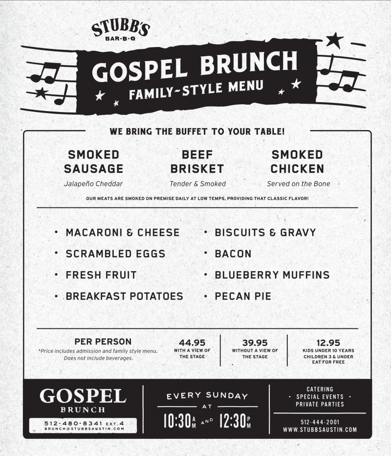 Gospel Brunch
