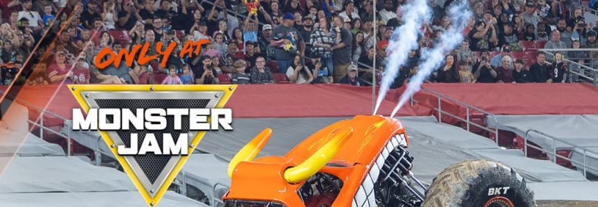 Monster Jam at Nissan Stadium in Nashville, TN