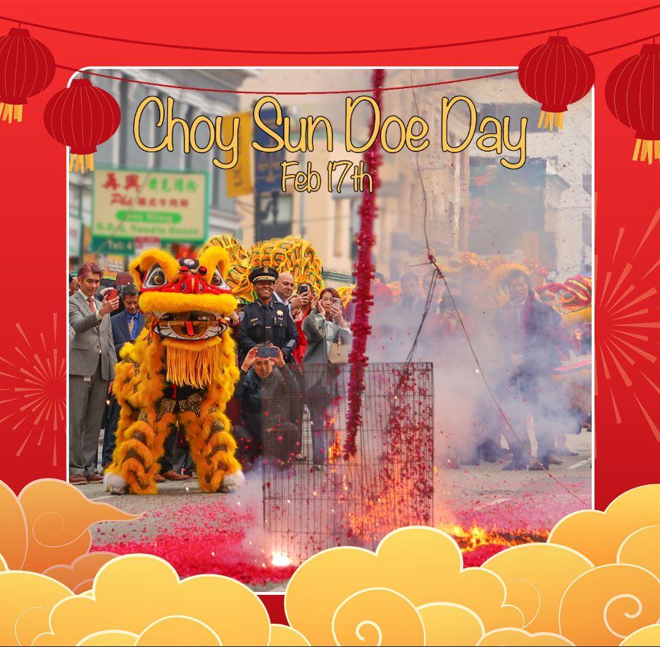 Chinese New Year's Day Opening Ceremony & Choy Sun Doe in The Bay