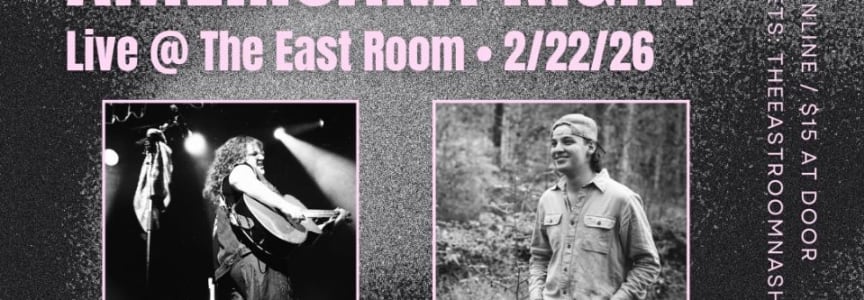 Americana Night feat: Rocky LeRoe / Mario Williams / Chris Jordan / Fool’s Gold at The East Room in Nashville, TN