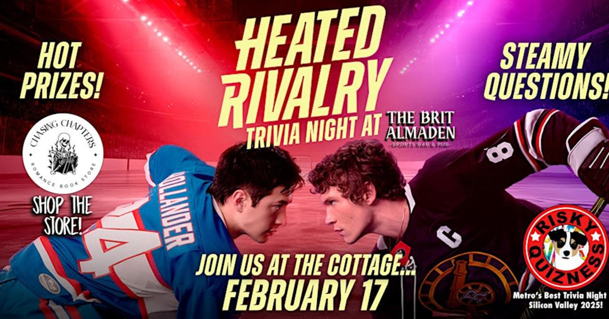 Heated Rivalry Trivia Questions Pdf Heated Rivalry Trivia Night in San Jose at Britannia Arms Almaden