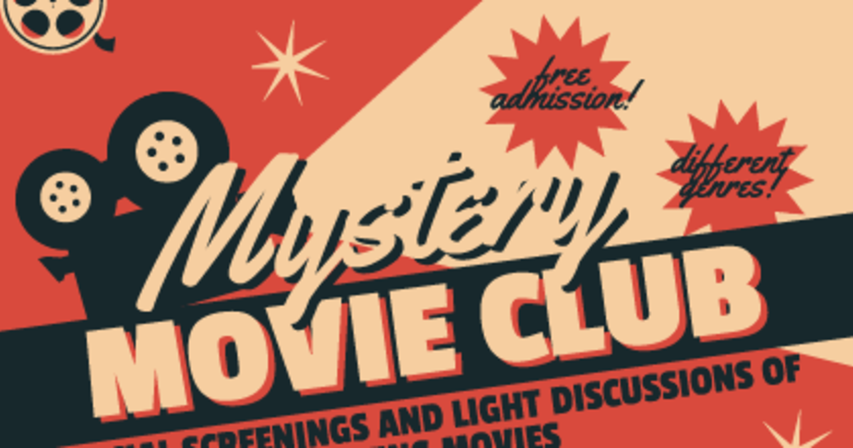 Mystery Movie Club at iO Theater