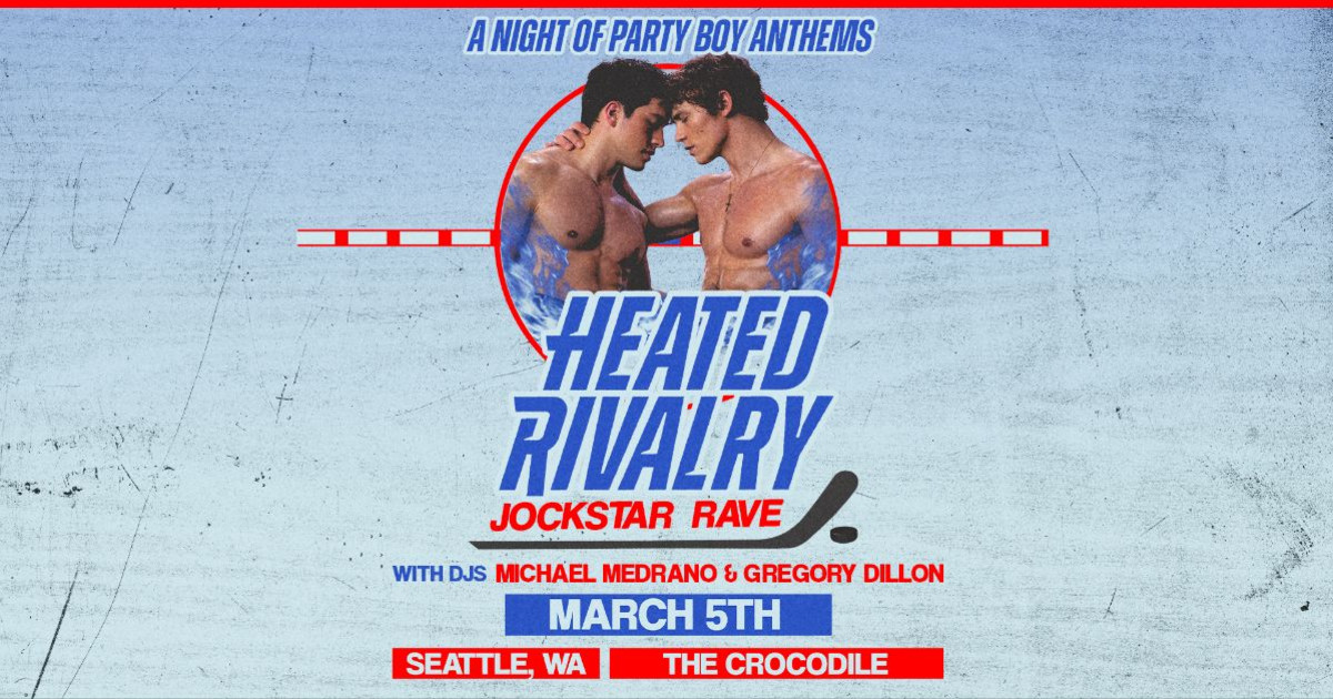 Seattle Raves Heated Rivalry: a Jockstar Rave in Seattle at The Crocodile