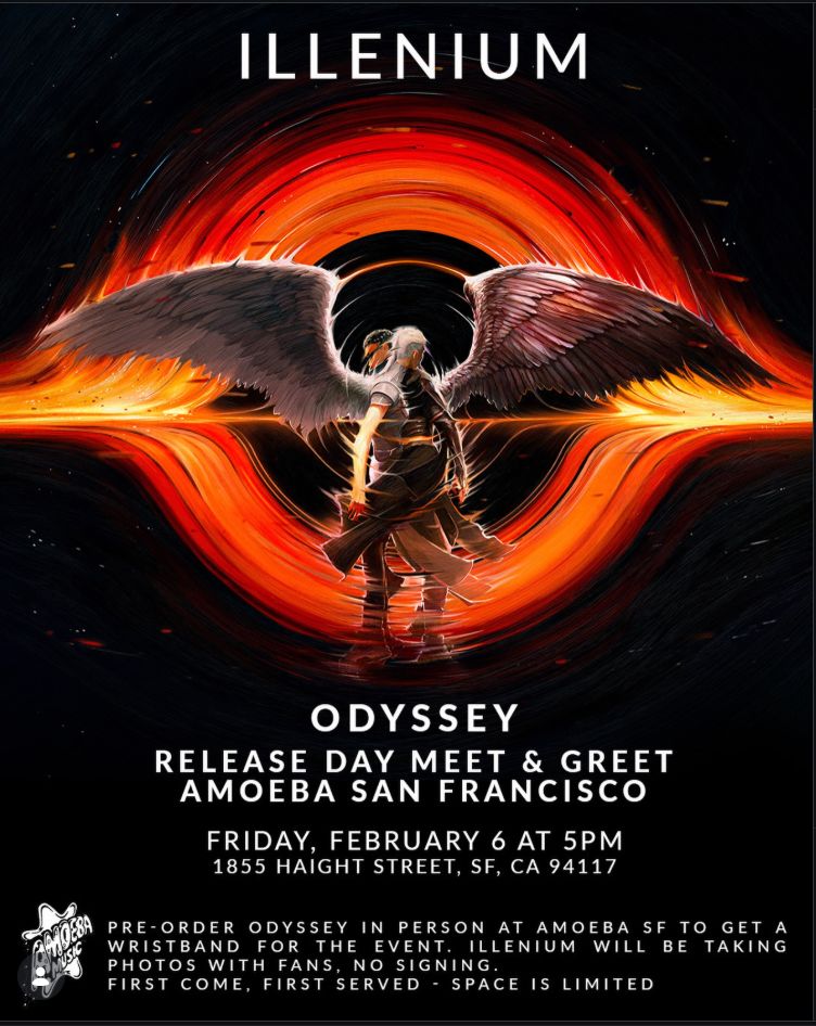 Illenium Photo Meet & Greet in San Francisco at Amoeba Music SF