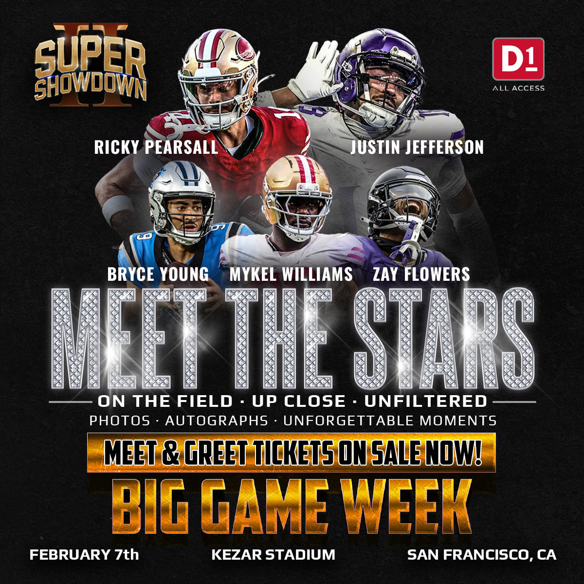 Super Showdown Experience feat. Justin Jefferson, Ricky