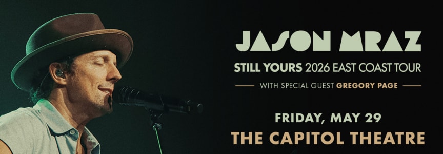 Jason Mraz with Gregory Page flyer