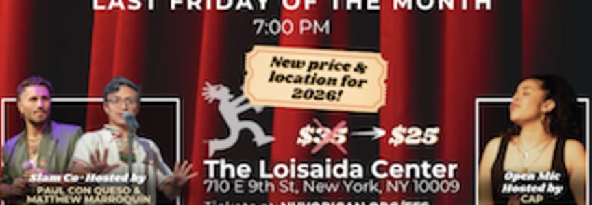 Final Friday Slam @ The Loisaida Center