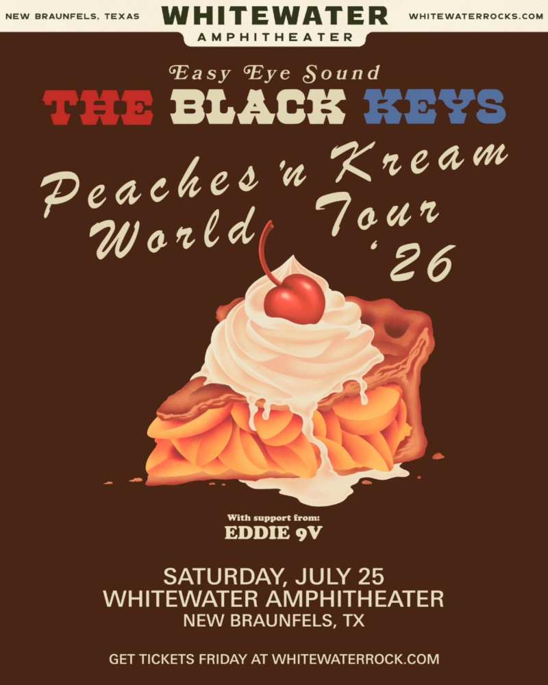 The Black Keys: PEACHES N KREAM w/ Eddie 9V in New Braunfels at