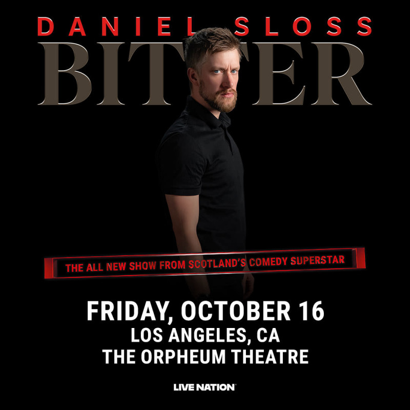 Daniel Sloss: BITTER (Brand New Tour!)