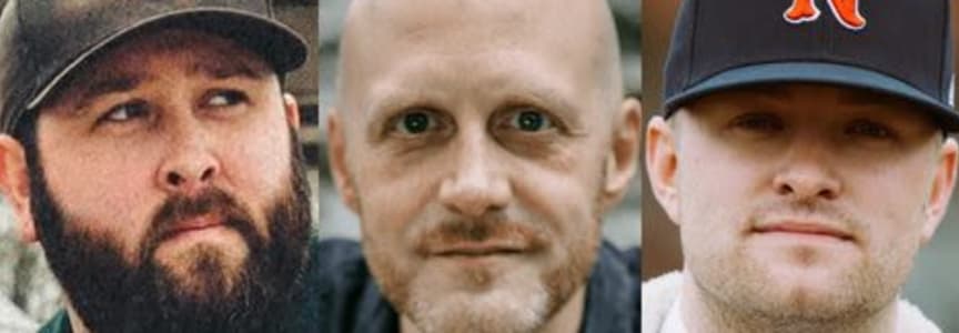 Brinley Addington, Jerry Flowers, Jordan Walker at Chief's on Broadway in Nashville, TN