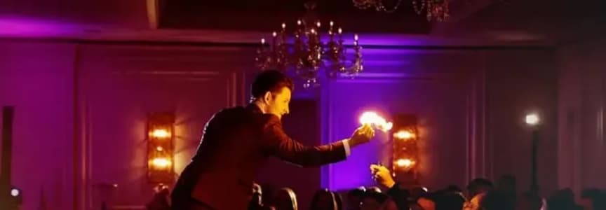 Magician Drew Murray at Turner Theatre at The Factory at Franklin in Nashville, TN