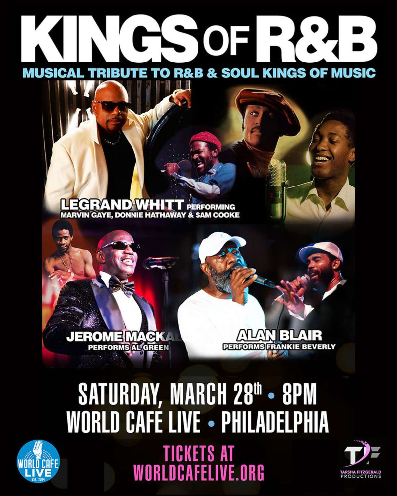 Kings of R&B Concert: Tribute To Marvin Gaye, Donny Hathaway, Sam